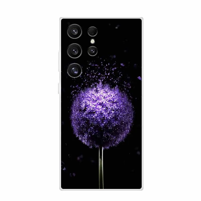 Чехол для телефона Samsung S24 Ultra силиконовая задняя крышка из ТПУ с животными Galaxy Plus S