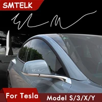 2022 elon musk signature car sticker for tesla model s 3 x y 2021 accessories creative auto stickers model3 automobile decals