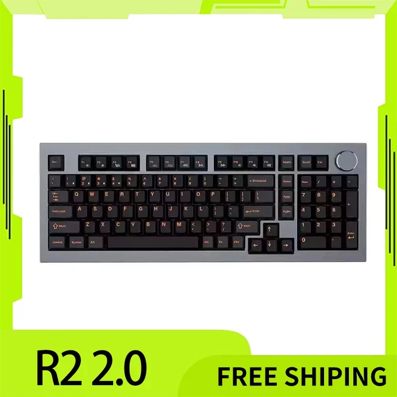 Jamesdonkey R2 2 0 механическая клавиатура трехрежимная беспроводная с возможностью