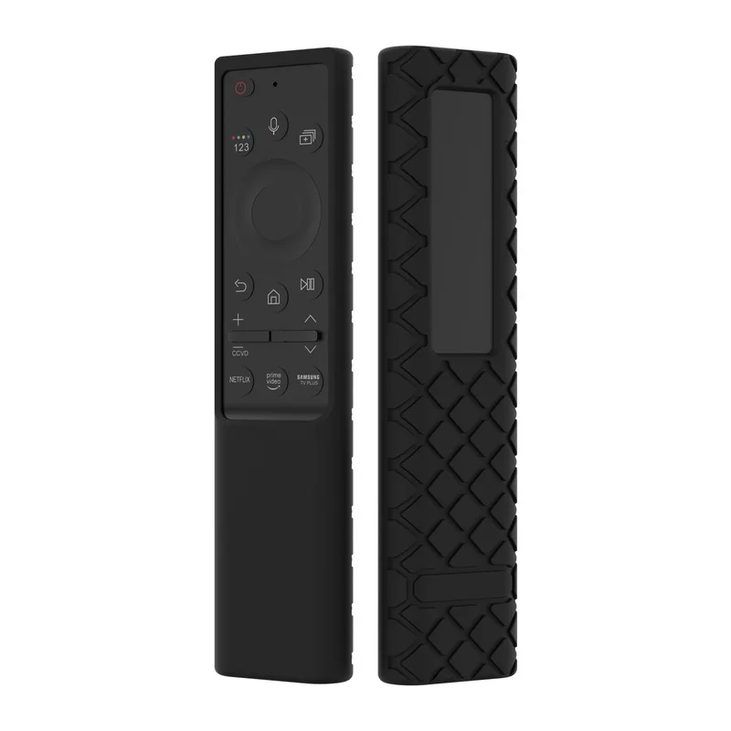

Square Texture TV Remote Control Protector Case Washable Shockproof Cover Case for Samsung BN59 01300F Remote Non-slip Sleeve