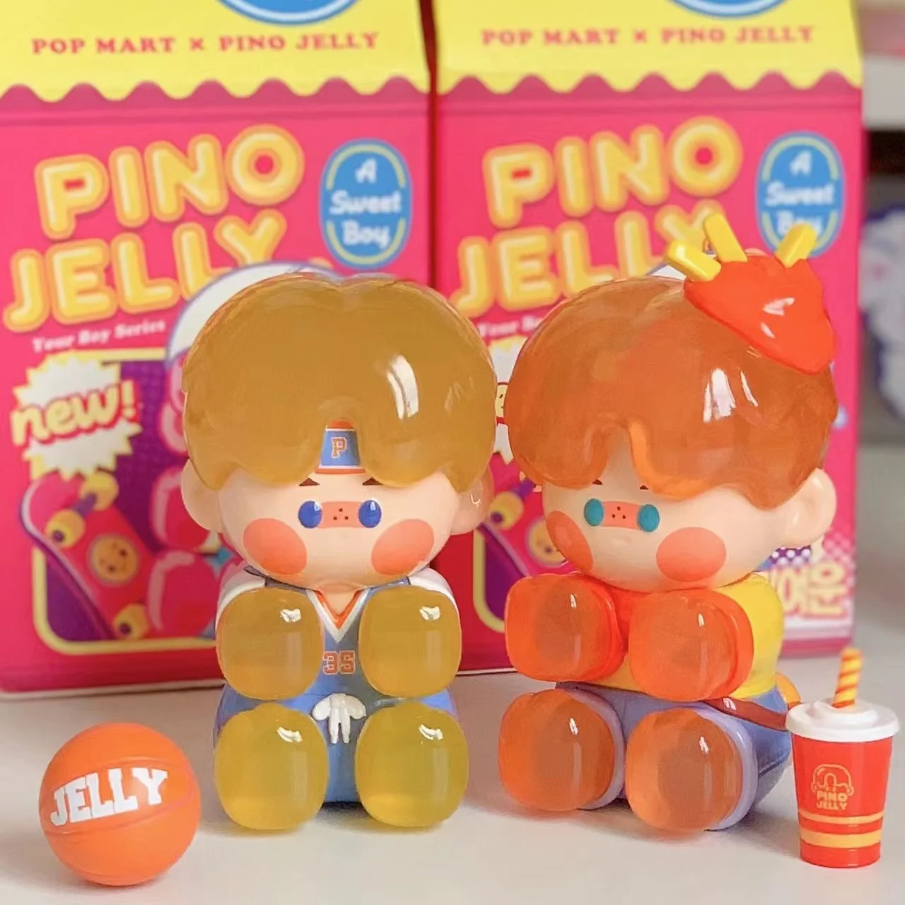 

Оригинальный Pop Mart Pino Jelly Your boy series глухая коробка загадочная коробка Candy Boy Модные креативные подарки без принта