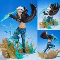 one piece anime figure trafalgar d water law super fierce battle battle scene model toys desktop decor collect birthday gift