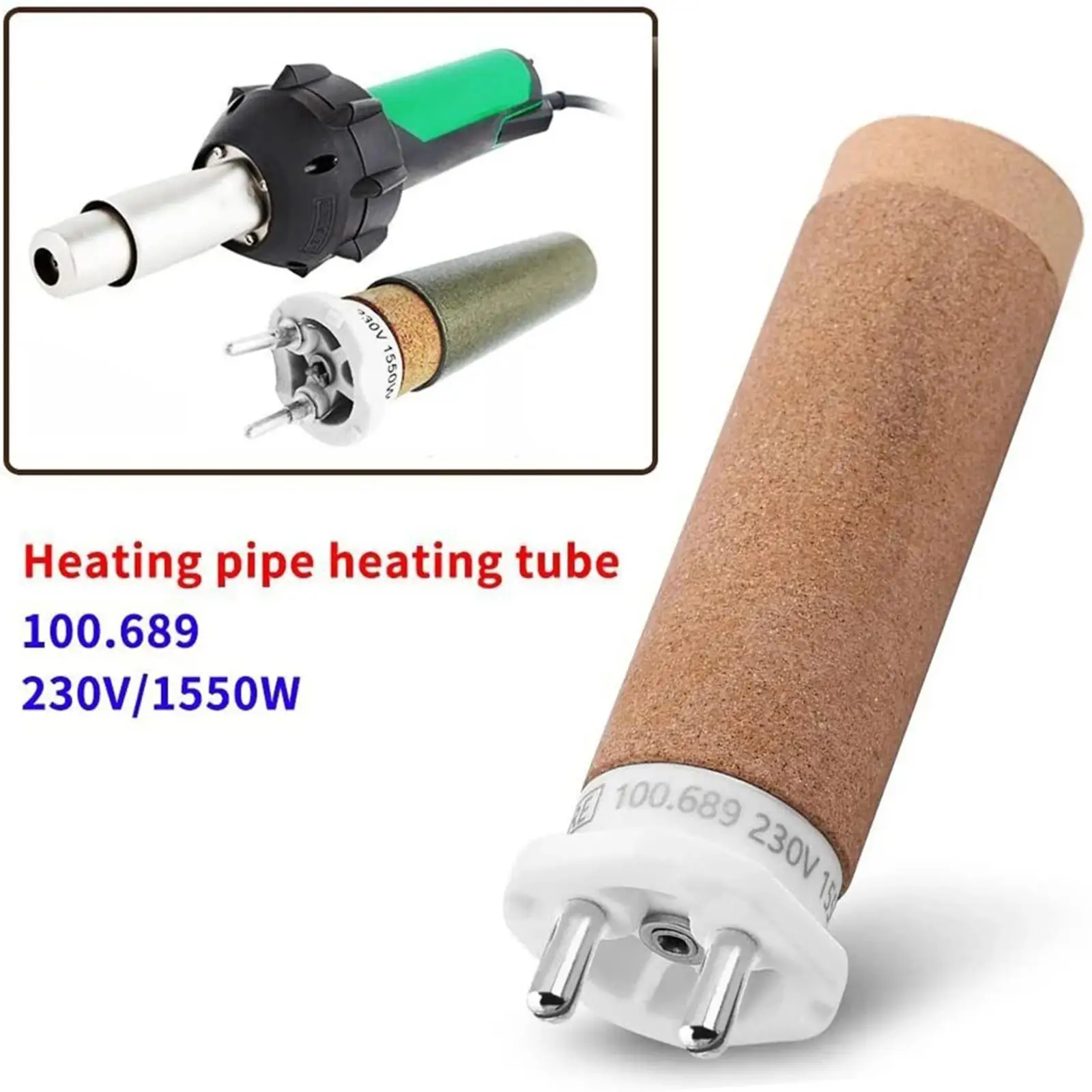 

Professional Quality Heating Element Not Easily Broken Durable Hand Held Replacement with Mica Tube Ceramic Heating Core Parts