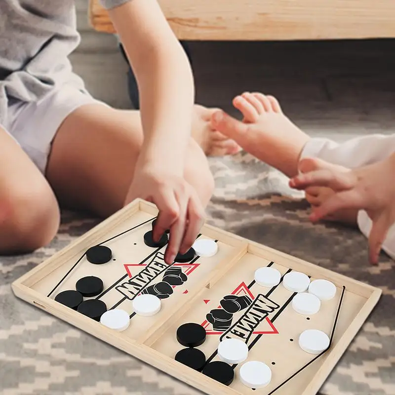 Быстрая игра деревянная версия настольная боевая конкурентоспособная Рогатка