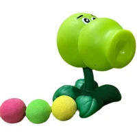 plants vs zombies soft glue can launch 9 cm gourd shooter shooting childrens ornaments hand made toys