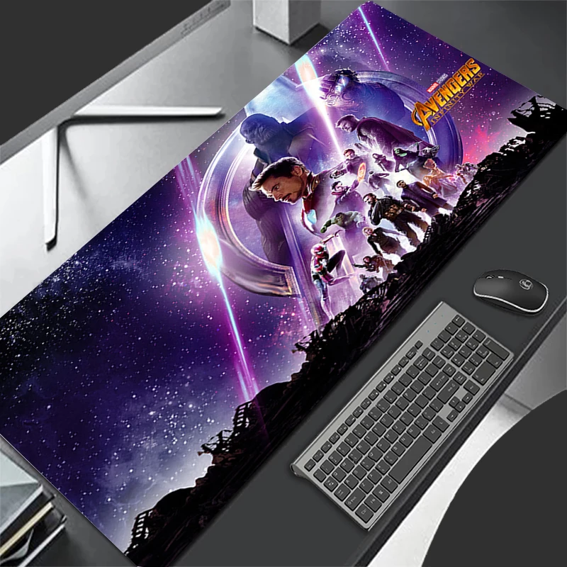 

The Avengers Gaming Mouse Pad 900x400 Anti-skid Mousepad Keyboard Mat Office Accessories Computer Offices Laptop Game Mats Cool