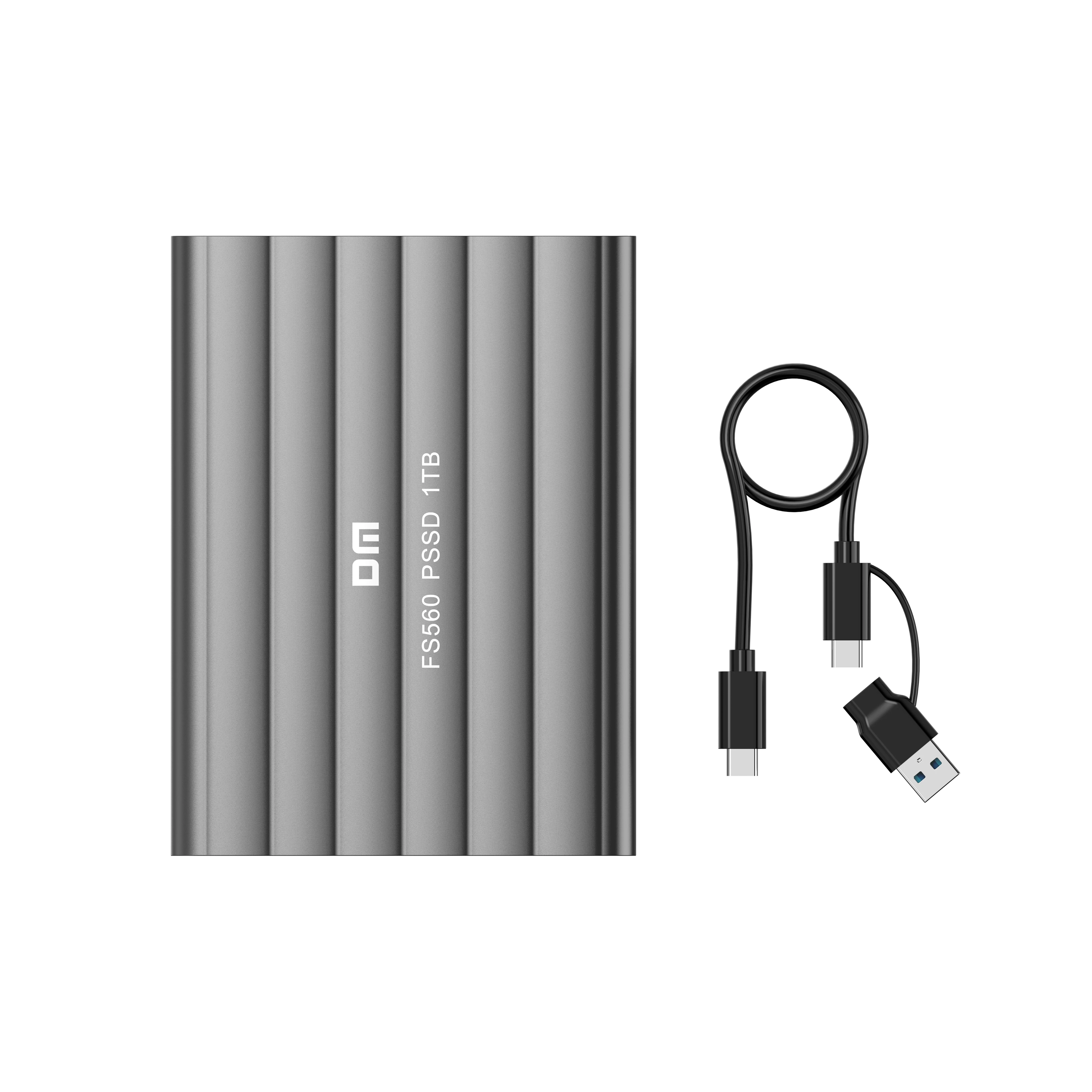 Портативный твердотельный накопитель DM FS560 Type-c USB3.1 Gen2