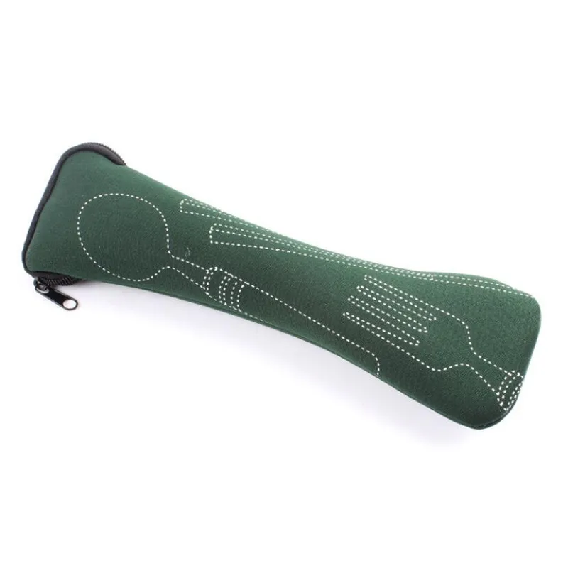 Сумка для столовых приборов моющийся дорожный чехол на молнии портативный