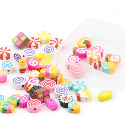 Набор для бижутерии JHNBY 50 шт. Полимерная глина