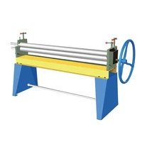 1000mm width stainless steel rolling machine automatic manual rounding roller electric air duct equipment