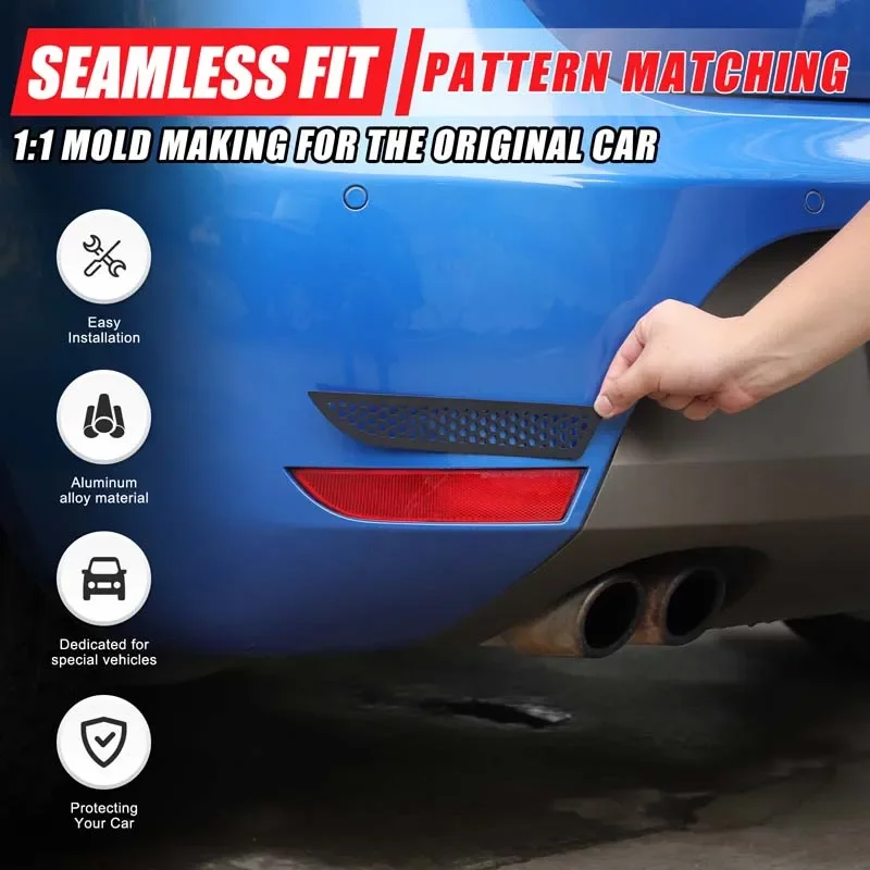 Для SEAT Leon MK2 2008-2012 задняя противотуманная фара из алюминиевого сплава