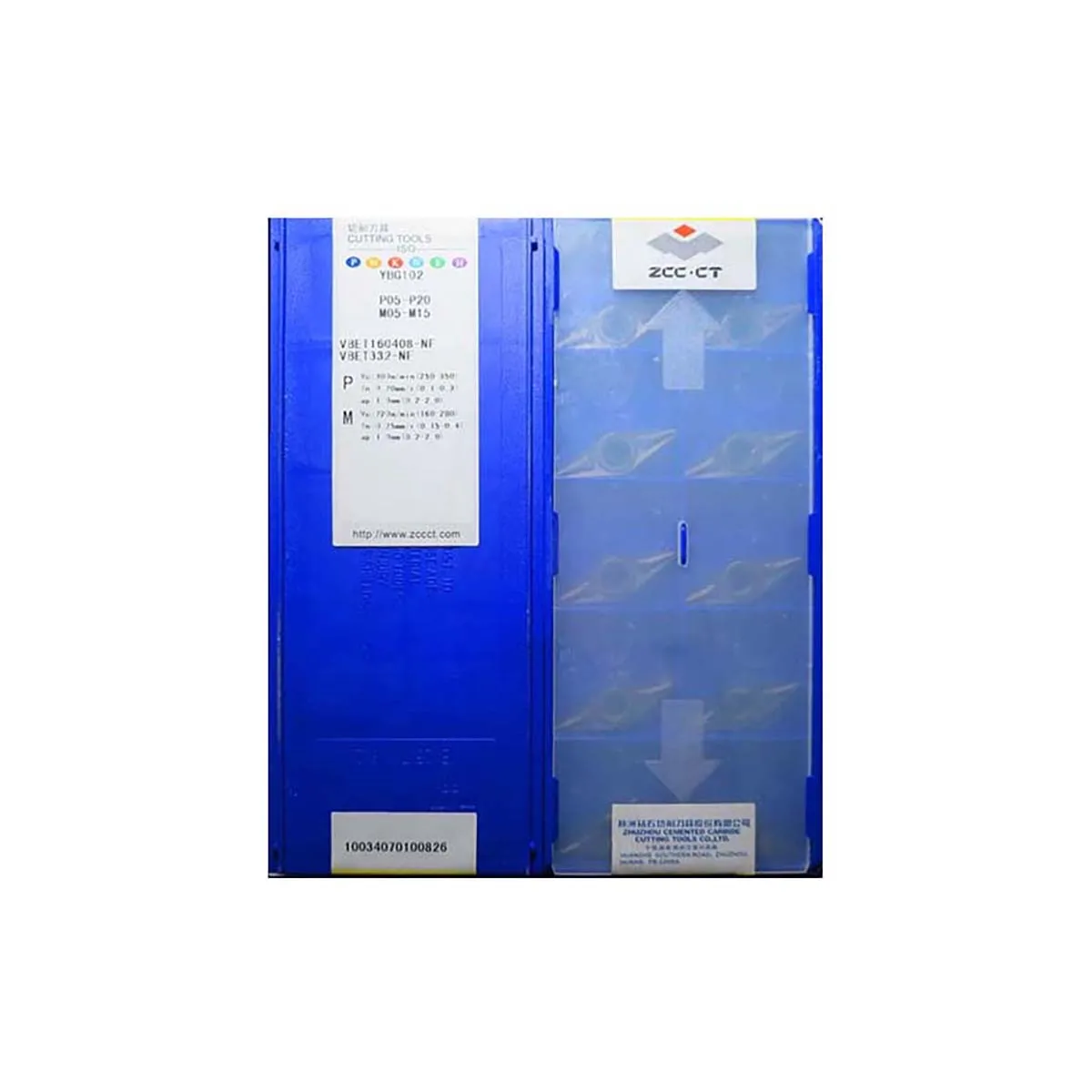 

ZCC CT 100% Original VBET VBET16 VBET1604 VBET160408 NF YBG102 Carbide Turning Inserts