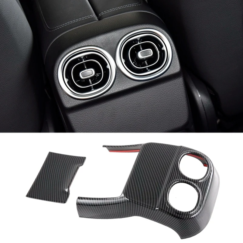 

Car ABS Rear Air Vent Outlet Cover Trim for Mercedes-Benz C-Class W206 C260 2022 Interior Accessories