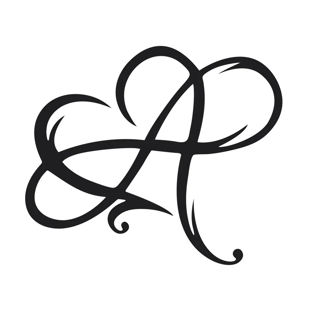 

Symbol Wall Decor Metal Heart Ornament Home Décor Outdoor Sign Geometric Steel Unique Love Plaque