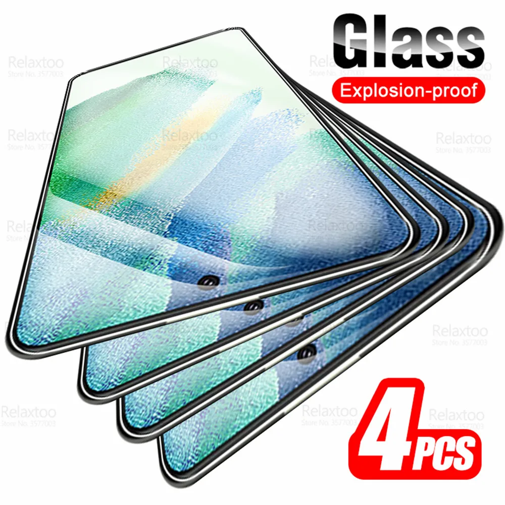 4pcs-full-cover-tempered-glass-for-samsung-galaxy-s21-5g-screen-protectors-samsungs21fe-s-21-fe-s21fe-64-armor-protective-film