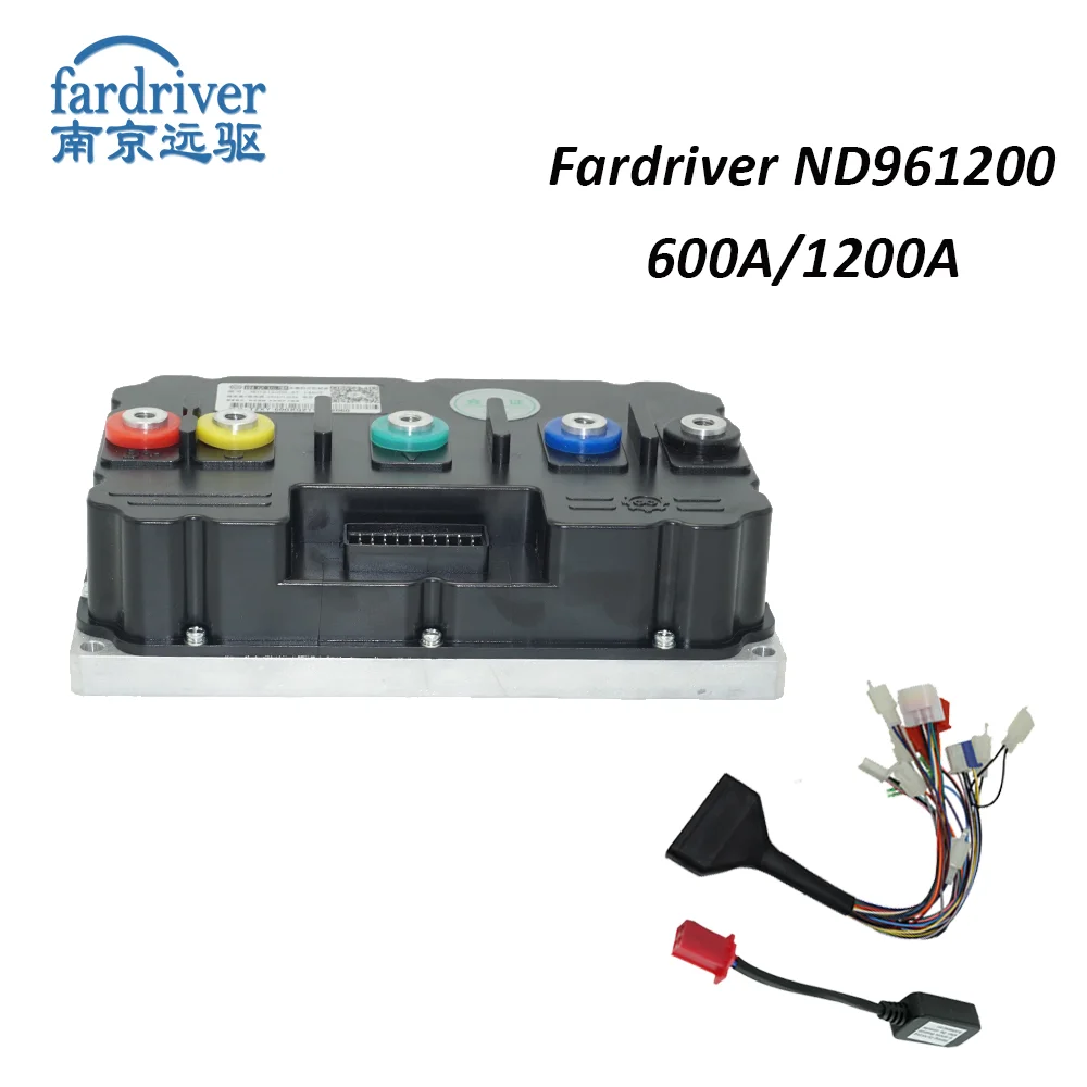Фото Контроллер FarDriver ND961200 600A синусоидальный с Bluetooth и USB для электросамокатов, мотоциклов и двигателей BLDC 8-12 кВт №1