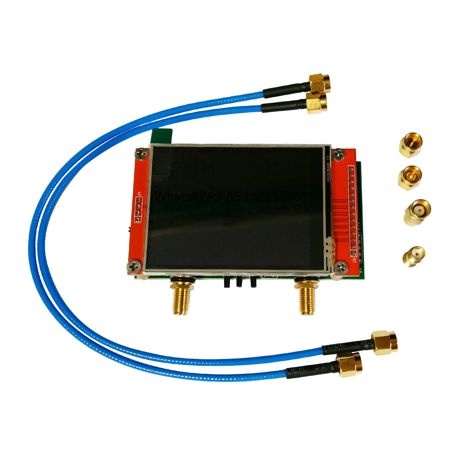 Векторный анализатор цепей HF VHF UHF NanoVNA V2 антенный 50 кГц-3 ГГц + комплекты для