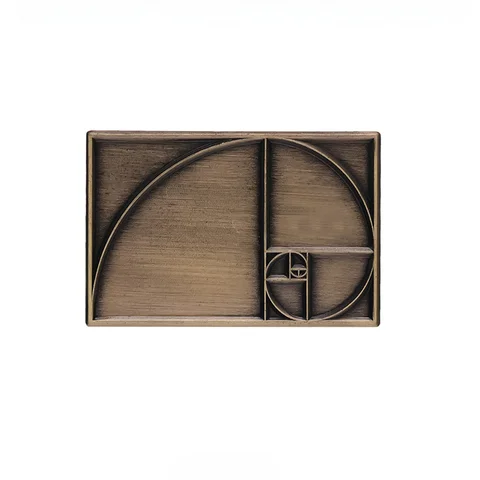 Pin Club | Винтажные золотые броши в виде графического рисунка Fibonacci, металлические эмалированные значки с геометрическим рисунком на лацкан, украшение для шляпы, подарок