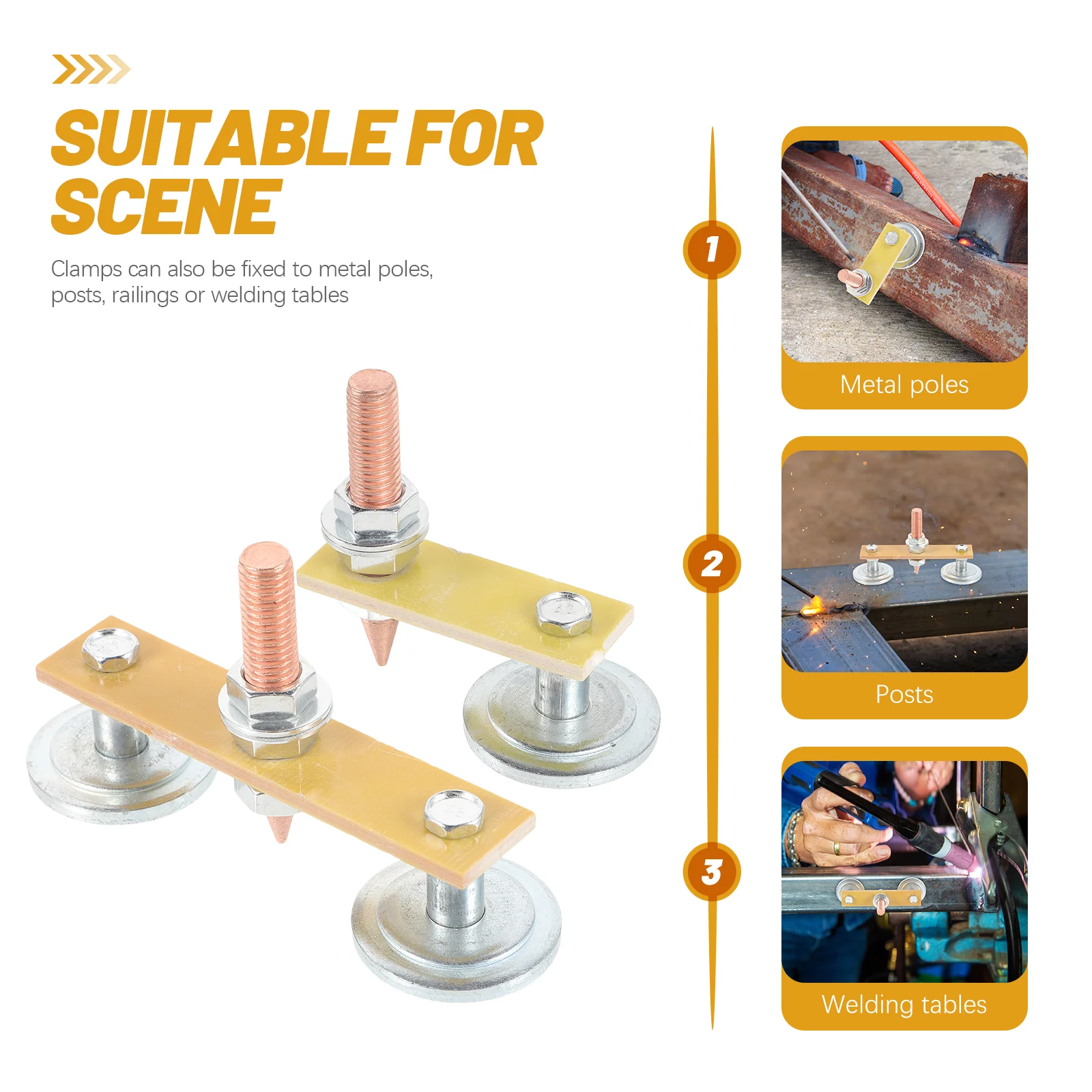 2 шт. магнитное сильное заземляющее устройство приспособление для сварочной
