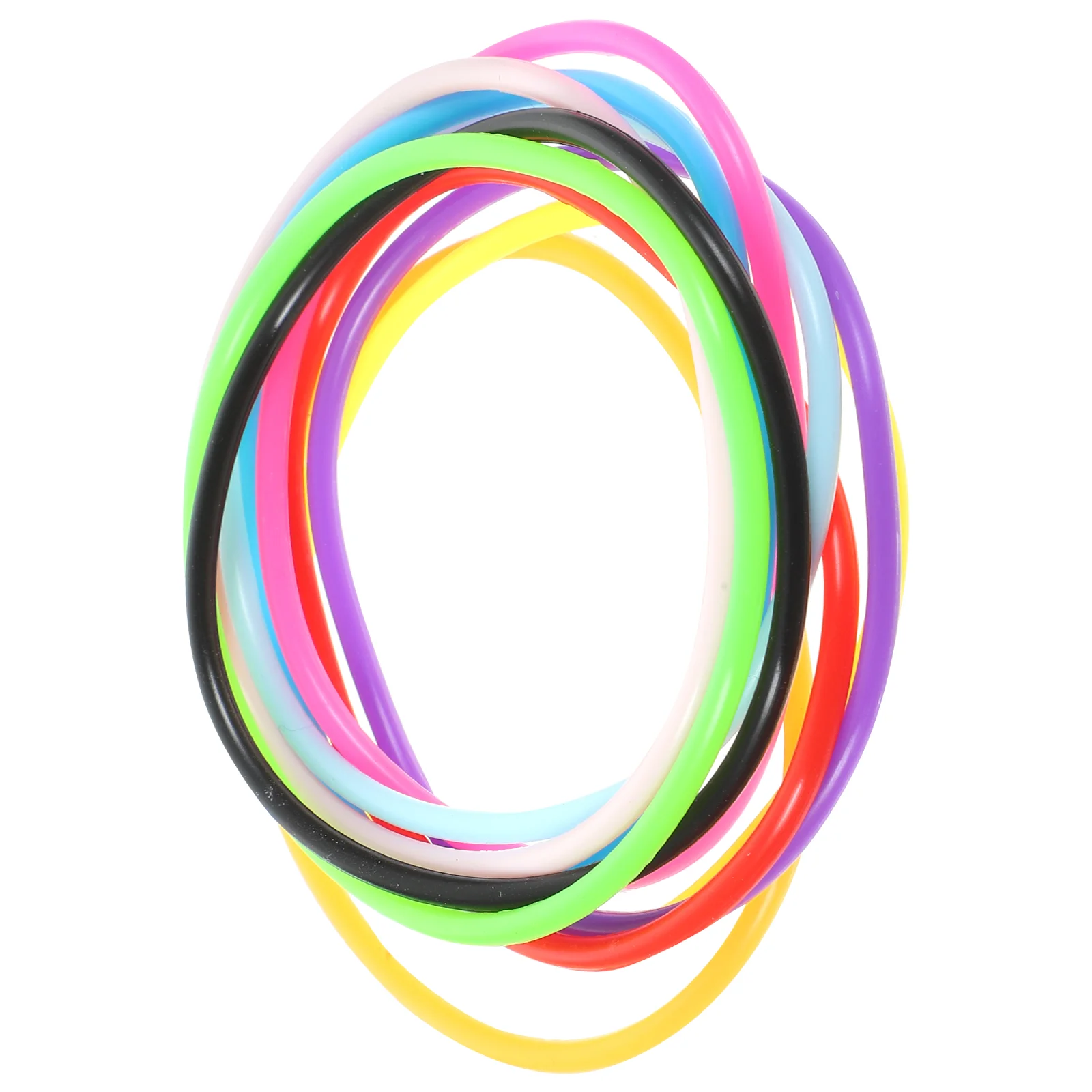 10 шт. браслет очаровательные силиконовые браслеты сделай сам желейные дружбы