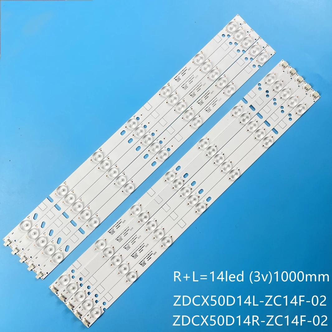 

Kit LED backligh for CX500DLEDM 50RLDED5078A LE-5029 LT-50E350 LT-50E560 ZDCX50D14R-ZC14F-02 ZDCX50D14L-ZC14F-02 303CX500033