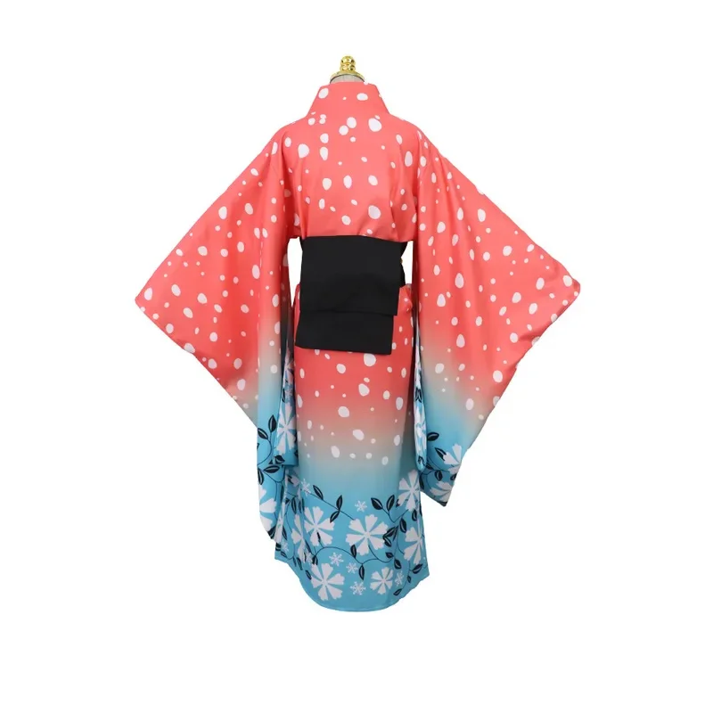 Женский костюм для косплея из аниме рассекающий демонов кимоно акана в японском