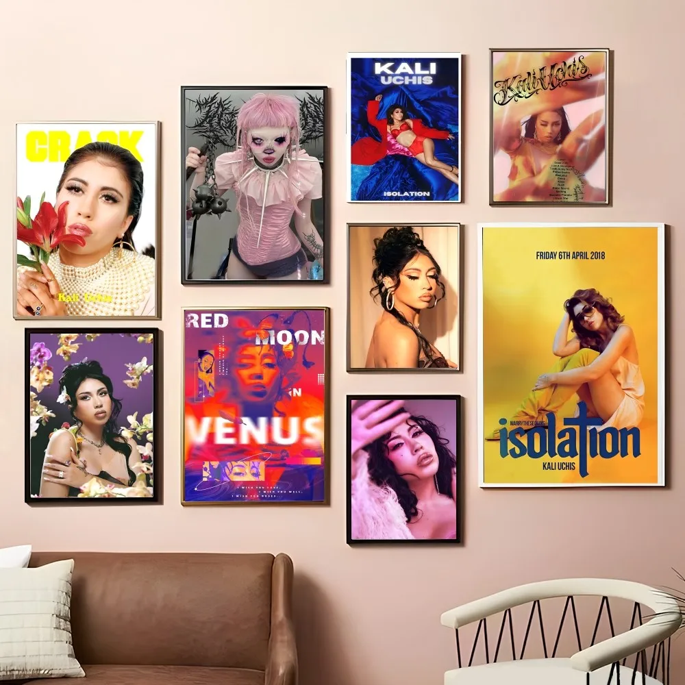 Клейкие постеры K-Kali U-uchi для фильмов винтажный декор комнаты дома бара кафе