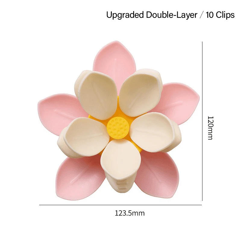 

Магнитный магнит для холодильника Сакура, уплотнительный зажим для лепестков, зажим для сумки, зажим для закусок, многофункциональный кухонный зажим для хранения продуктов DJ005