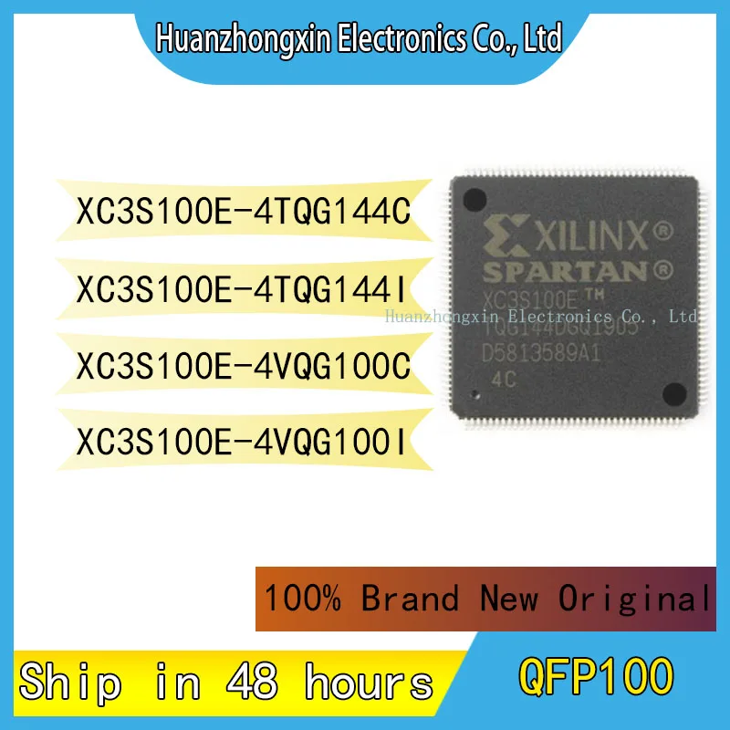 

XC3S100E-4TQG144C XC3S100E-4TQG144I XC3S100E-4VQG100C XC3S100E-4VQG100I QFP100 100% Brand New Original Chip Integrated Circuit