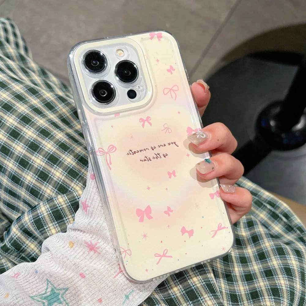 Фото Мягкий чехол Pretty Bow-knot Love Heart для Realme C61 Note 60 C67 C11 C12 C55 12 10 C21 C25 C20 C33 C51 11 C65 C53 9 7i 6i 5i C63 №5