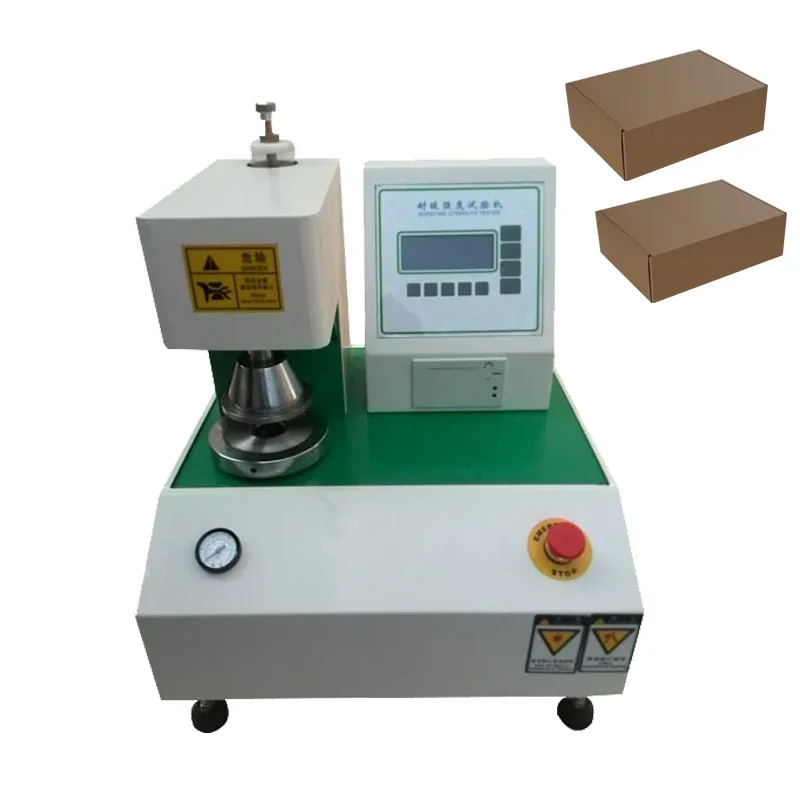 Машина Оборудование для тестирования бумажных пакетов Тестер взрыва бумаги