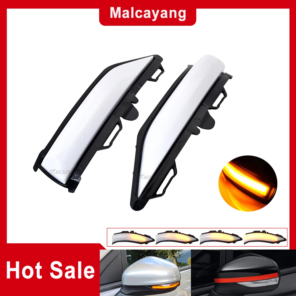 

Dynamic Blinker LED Side Wing Flowing Turn Signal Light Side Lamp Arrow For Ford Fiesta ST Line MK8 2018 2019 PUMA 2020