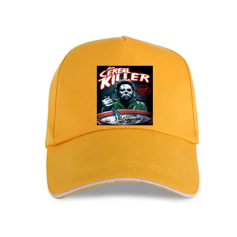 

new cap hat Halloween Michael Myers Cereal Killer Mens Black Baseball Cap Xx Large