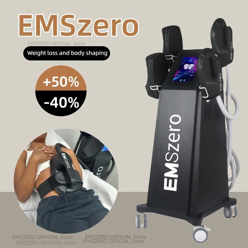 EMSzero NEO машина для моделирования тела профессиональные 6500 Вт 15 Тесла 200 Гц RF 2024