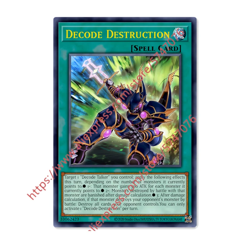 

Yu Gi Oh Decode Destruction SR Japanese English DIY Toys Hobbies Hobby Collectibles Game Collection Anime Cards