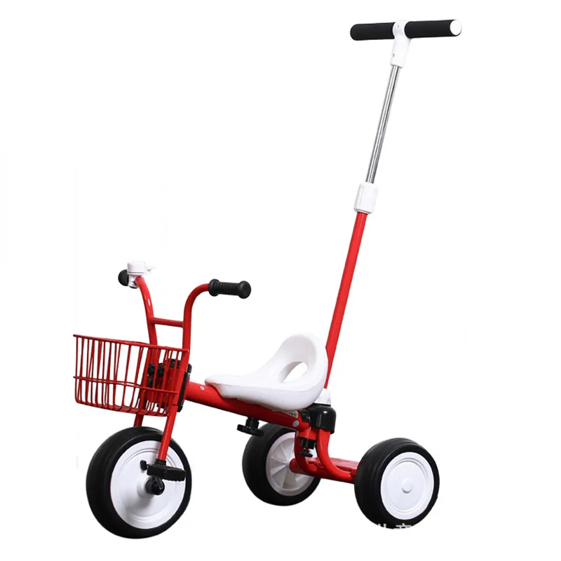 Children Tricycle Bicycle Baby Trolley Tool-free Installation Quick Disassembly Simple Buggy  Trike  Tricycle Enfant