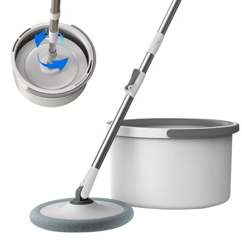 Швабра из микрофибры, «ленивая» Швабра для чистки и разделения сточных вод, с ведром, без рук, с плавающим полом, инструменты для уборки дома - Подсмотренное из ТикТока
