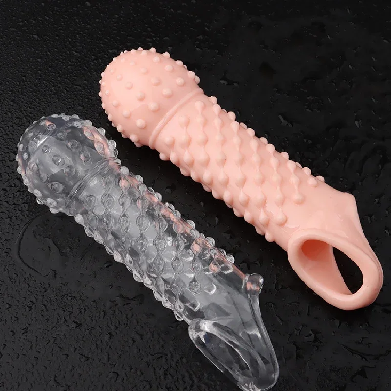 Xgnvpy новые многоразовые мягкие силиконовые Товары для увеличения пениса