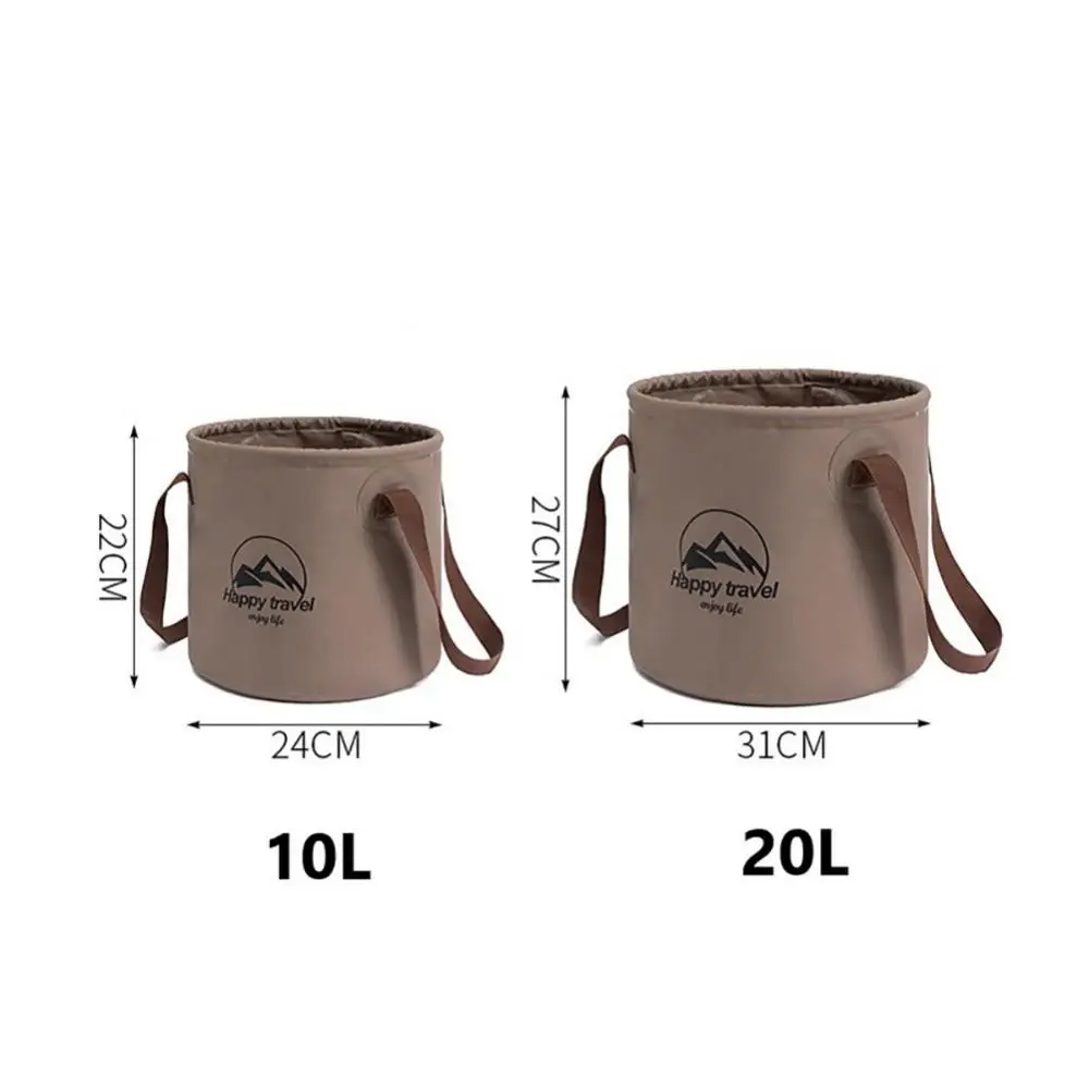 

Travel Camping Folding Bucket Multipurpose Portable Water Storage Bag Multi-functional Folding Bucket Household Outdoor Products