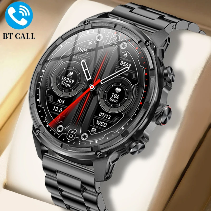 Новые мужские умные часы 1 85-дюймовый полноэкранный сенсорный экран с