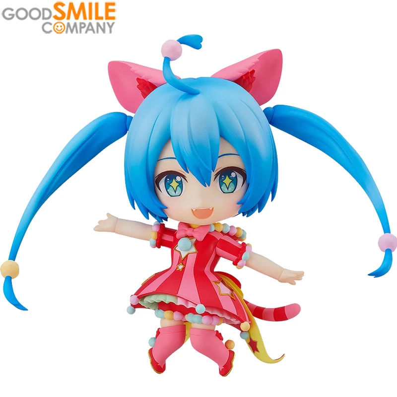 

В наличии оригинальная хорошая улыбка Nendoroid ГК 2045 проект Hatsune Miku Sekai: красочная сцена! Экшн-фигурки из аниме