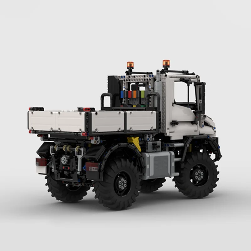Фото 3465 деталей MOC Unimoges U535, сельскохозяйственная техническая модель, строительные блоки, конструктор, образовательный набор, коллекция, подарок на день рождения №4