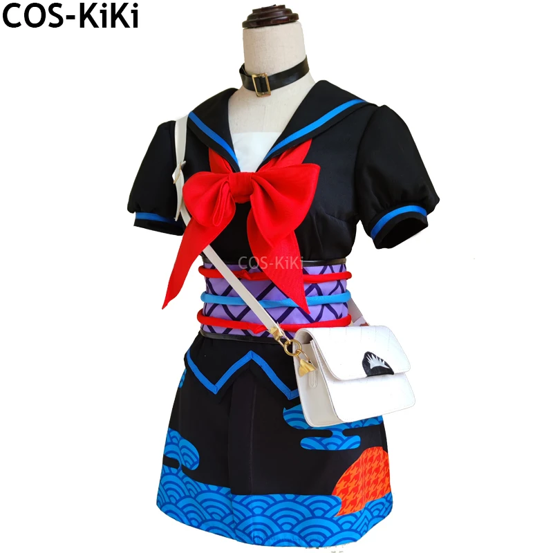 COS-KiKi аниме Fate/Grand Order FGO Kiyohara no Nagiko V1.0 игровой костюм косплей Хэллоуин вечерние