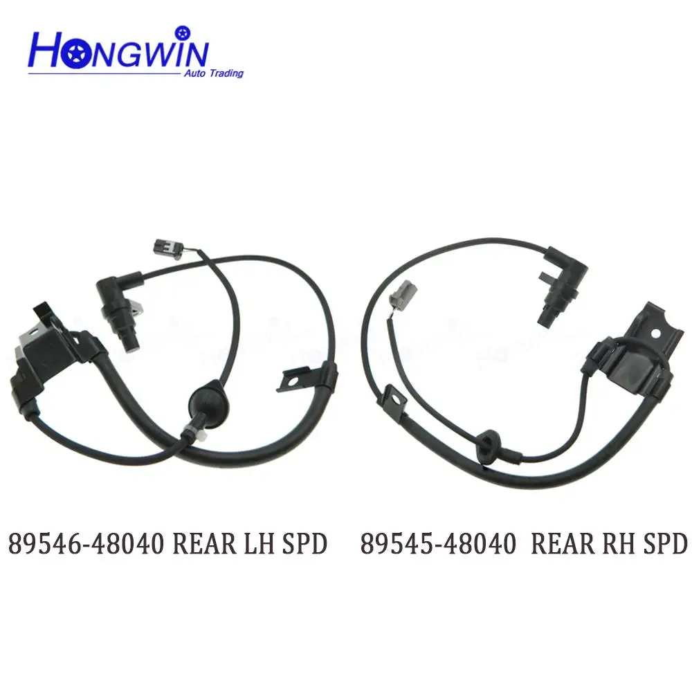 

Rear Left Right ABS Wheel Speed Sensor 89545-48040 89546-48040 For Toyota Highlander 2008-2012 AWD 2.7 3.5 8954548040 8954648040