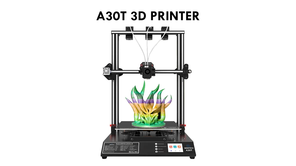 

Geeetech Multi Color Mix Color 3D Printing 3 in 1 out triple extruder 3d color printer Large 3d printer three colors 3d printer