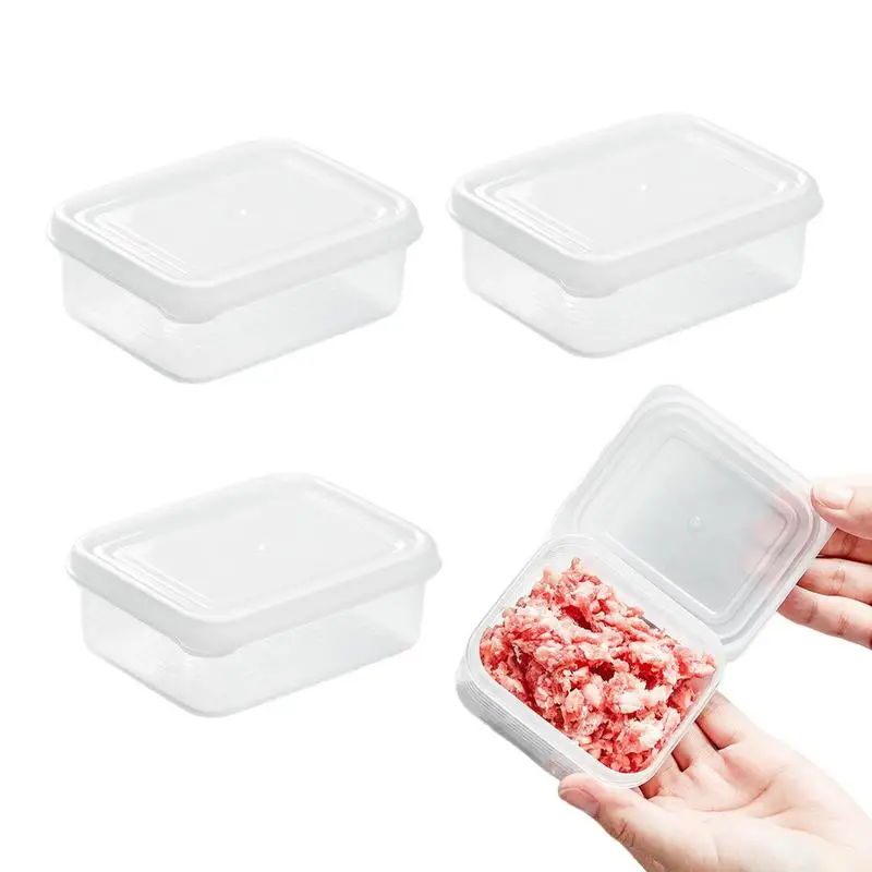 

Fridge Food Storage Containers Refrigerator Storage Box Stackable Sealing Lid Refrigerator Freezer Organizer Kitchen Tool Supply
