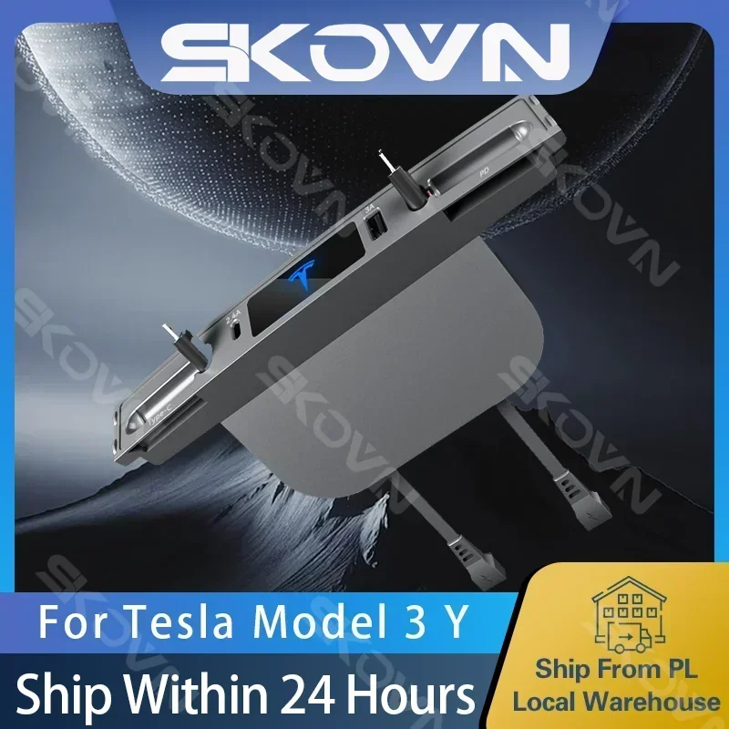 

Док-станция для Tesla Model 3 Y, 27 Вт, PD Type C, быстрое зарядное устройство USB