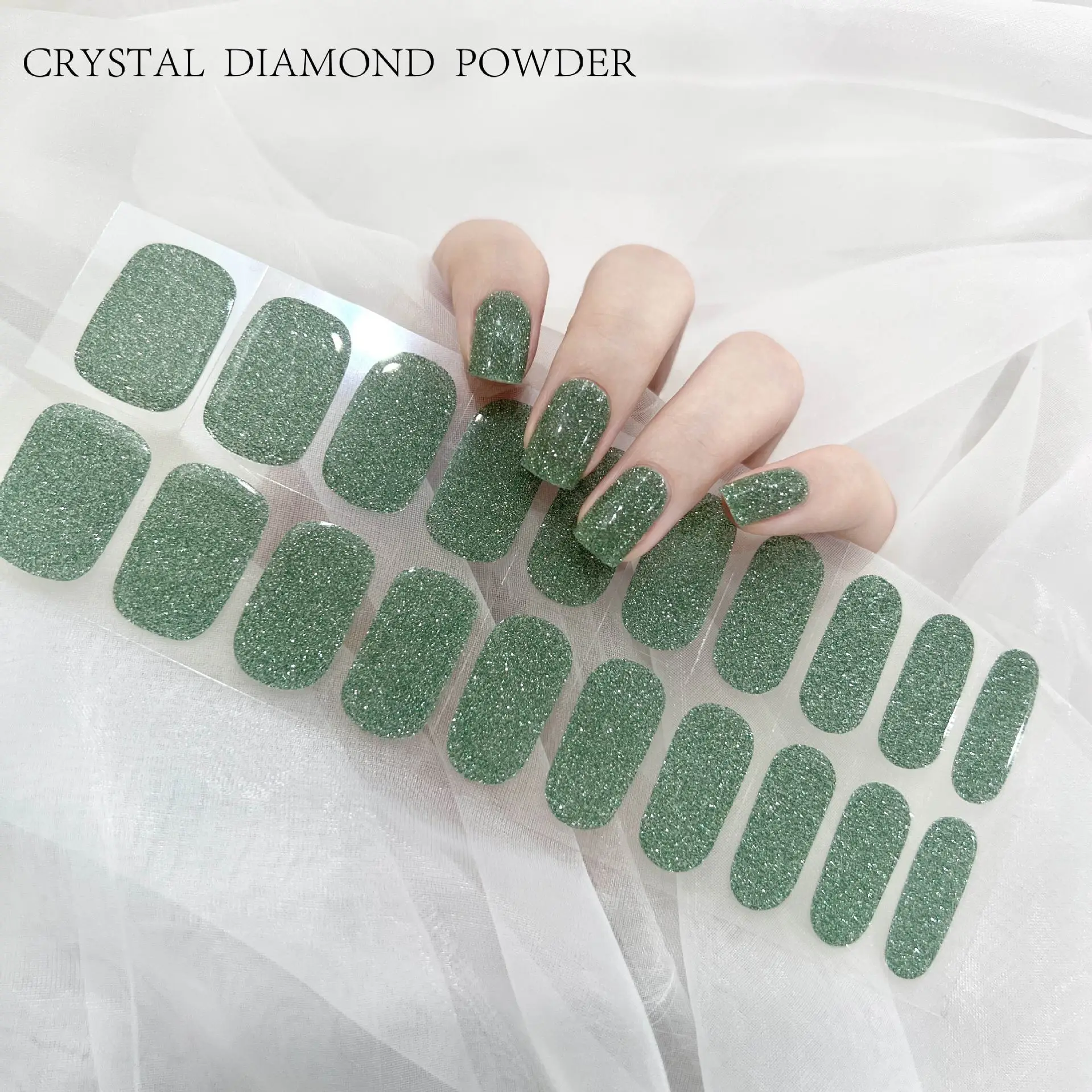 

Nail Stickers Solid Color Design Gel Nail Polish Strips DIY Long Lasting Self Adhesive Nail Wraps Woman Fashion Manicure Decor