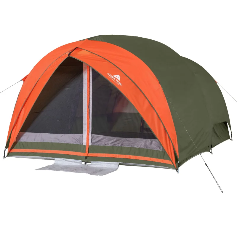

OUZEY Trail 8-Person Dome Tunnel Tent, With Maximum Weather Protection