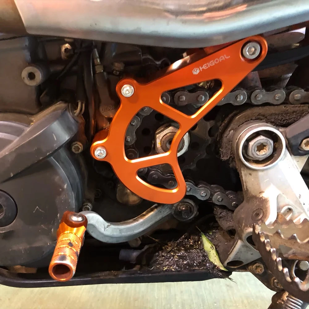 Для Husqvarna 701 ENDURO Supermoto SM KTM 690 R 650 SMC Аксессуары Передняя звездочка Чехол Saver Protector Guard